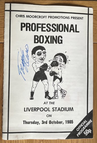 Boxing programme liverpool - boxing,
