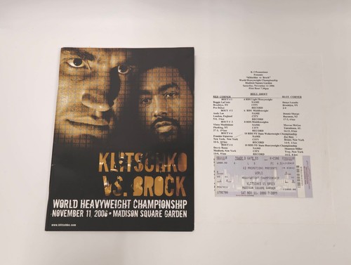Klitschko brock boxing - vs,