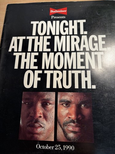 Boxing program holyfield - holyfield, vs