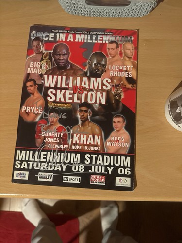 Frank warren boxing programmes - warren,