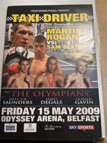Boxing program featuring - boxing,