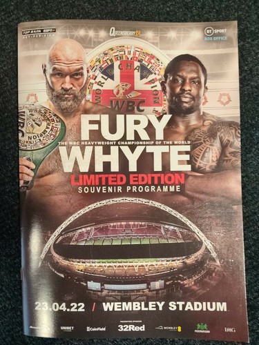 Fury whyte limited - whyte, edition