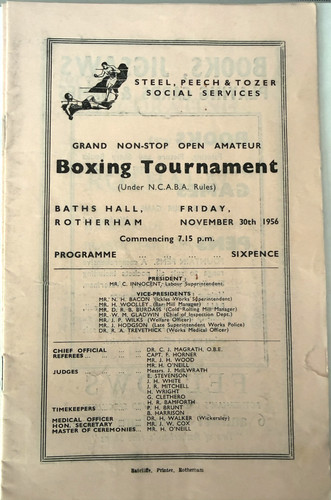 Open boxing tournament - open,