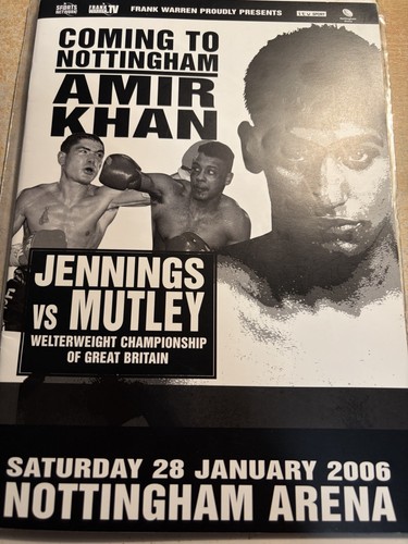 Boxing program featuring - featuring, amir