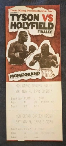 1996 mike tyson evander - vs,
