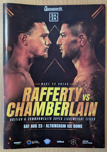 Rafferty chamberlain boxing - vs,
