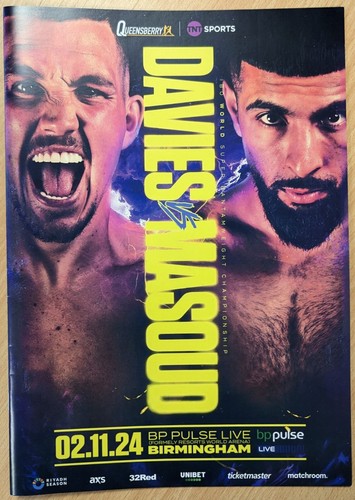 Davies masoud boxing - vs,