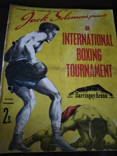 Vintage boxing randolph turpin - randolph,