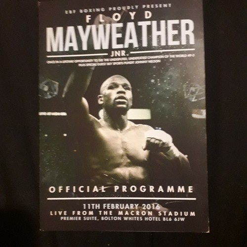 Floyd mayweather jnr programme - floyd,