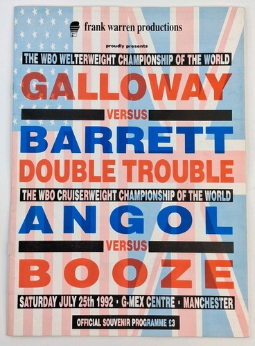 Wbo championship programme - wbo,