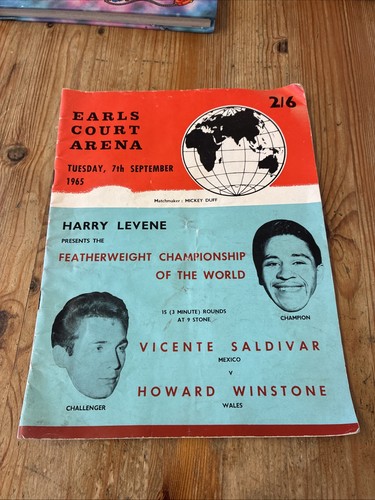 Rare 1965 howard winstone - 1965,