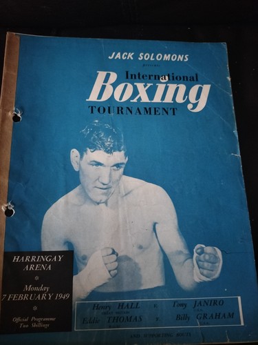 Vintage boxing rinty monaghan - boxing,