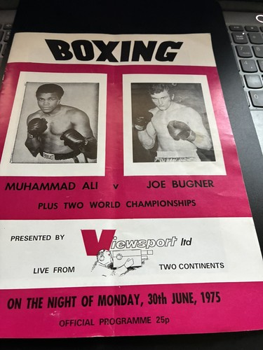 1975 boxing programme muhammad - 1975,