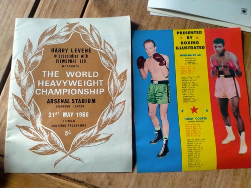 Boxing programme colour - boxing, &