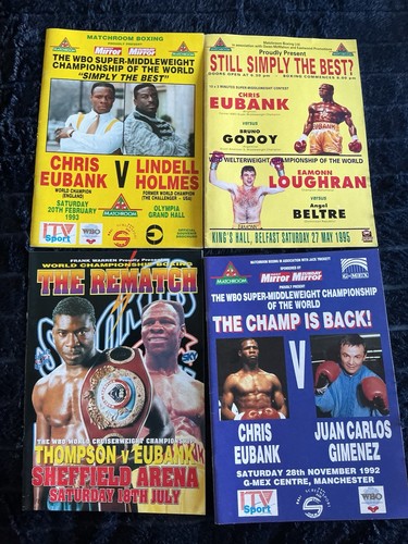 Chris eubank programs - 4x,