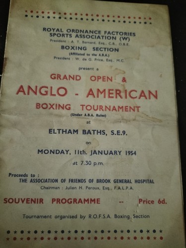 Vintage boxing anglo american - vintage,