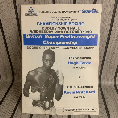 Hugh forde kevin pritchard - v,