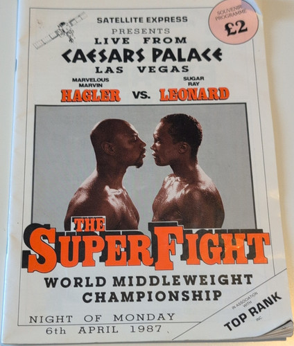 Marvin hagler sugar ray - hagler, vs